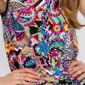 Johnny Was Demarne Crossover Tank Top